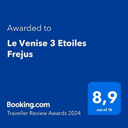 Apartamento Le Venise 3 Etoiles Frejus Saint Aygulf Exterior foto